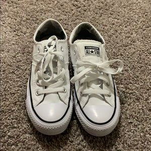 White Converse All Stars